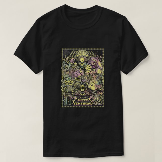 Super Metroid Legacy - Typ A Classic T-Shirt (Design vorne)