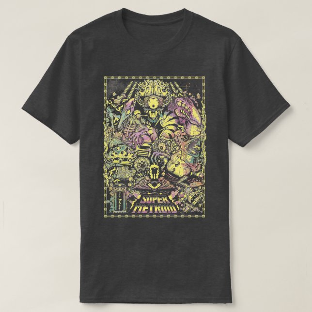 Super Metroid Legacy Typ A T-Shirt (Design vorne)