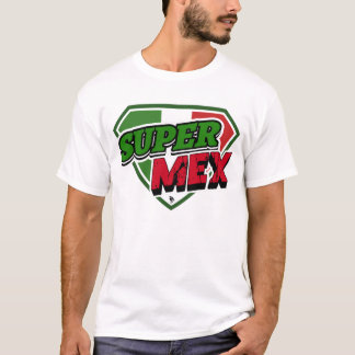 Super Mex Shield LIBRE Label Mexique T-Shirt