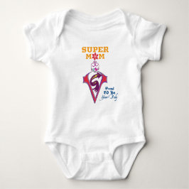 Super Mom Baby Strampler