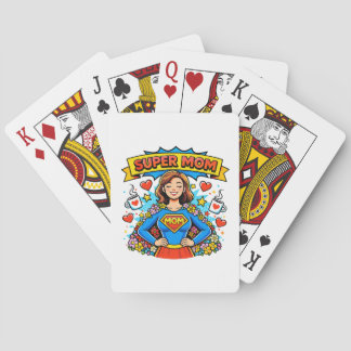 Super Mom: Die florale Superheldin Spielkarten
