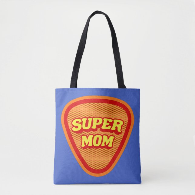 Super Mom Mother's Day Tasche (Vorderseite)