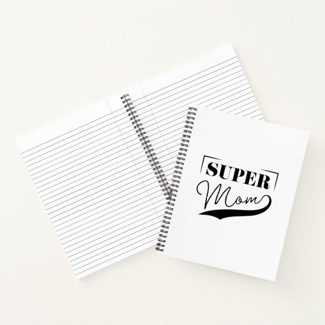 Super Mom Notizbuch (Innenseite)