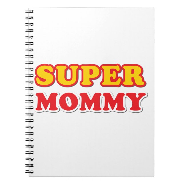 Super Mommy Notizblock (Vorderseite)
