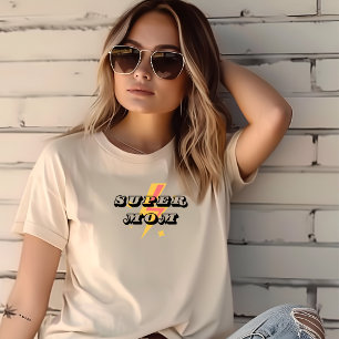 Super Momsimple typography Tshirt