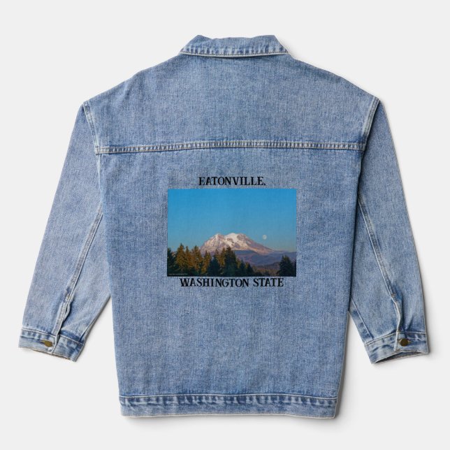 Super Moon 2014 Jeansjacke (Rückseite)