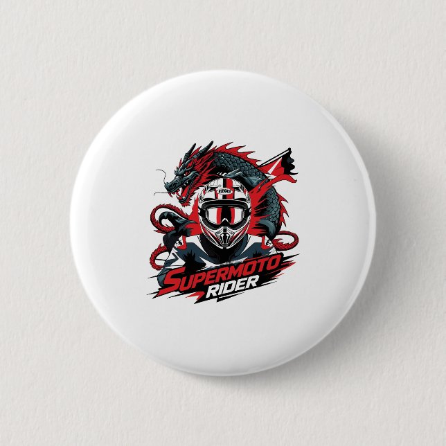 Super Moto Rider � Motorrad  Button (Vorderseite)