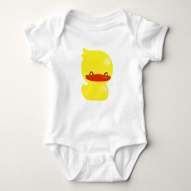 Super Niedlich Ducky Baby Bodysuit Strampler (Vorderseite)