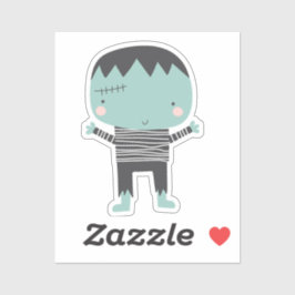 Super niedlich Frankenstein Aufkleber