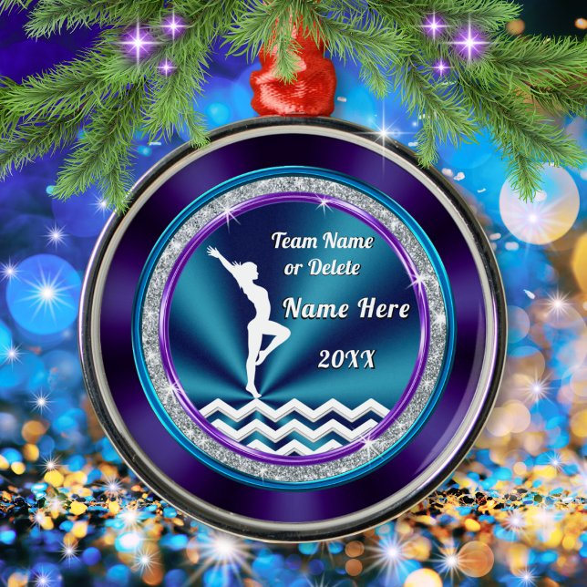 Super Niedlich Gymnastik Weihnachtsschmuck (Gymnastics Christmas Ornaments. Personalized Gymnastics Gifts. Gifts for Gymnasts. Gymnastics Team.)