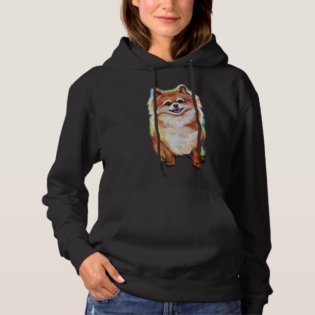 Super Niedlich Lächeln Spitz Hoodie (Vorderseite)