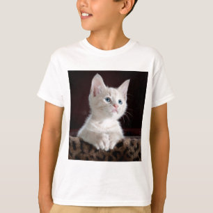 Super Niedlich White Kitten T-Shirt