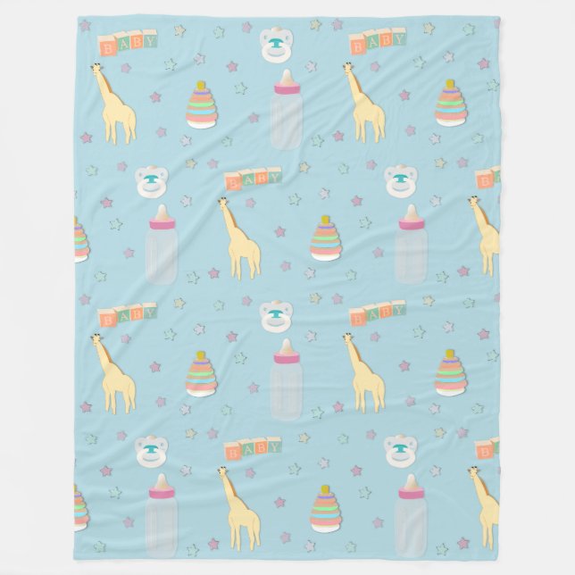 Super niedliche ABDL | erwachsene Babydecken | Fleecedecke (Vorderseite)