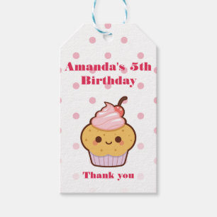 Super niedliche kawaii süßer Kuchen DANK DANK Geschenkanhänger