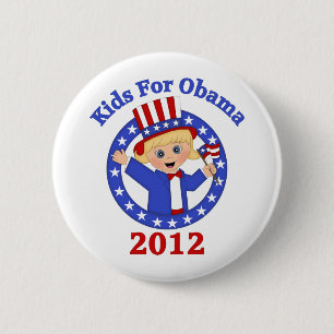 Super Niedliche Kinder für Obama T-Shirts und Gesc Button