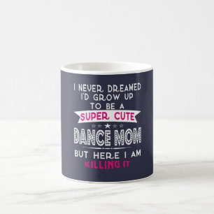SUPER NIEDLICHE TANZ-MAMA KAFFEETASSE