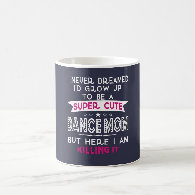 SUPER NIEDLICHE TANZ-MAMA KAFFEETASSE (Mittel)