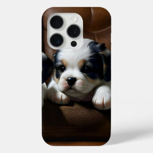 Super Niedliche Welpen auf dem Sofa 1 Case-Mate iPhone Hülle