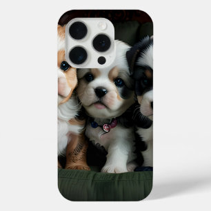 Super Niedliche Welpen auf dem Sofa 2 Case-Mate iPhone Hülle