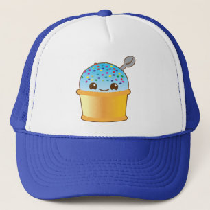 Super niedliche Yummy Yummy Eimereiscreme! Truckerkappe