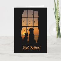 Super Niedlicher Hund und Katze fühlen sich besser
