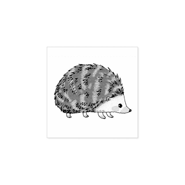 super niedlicher Igel Gummistempel (Prägung)