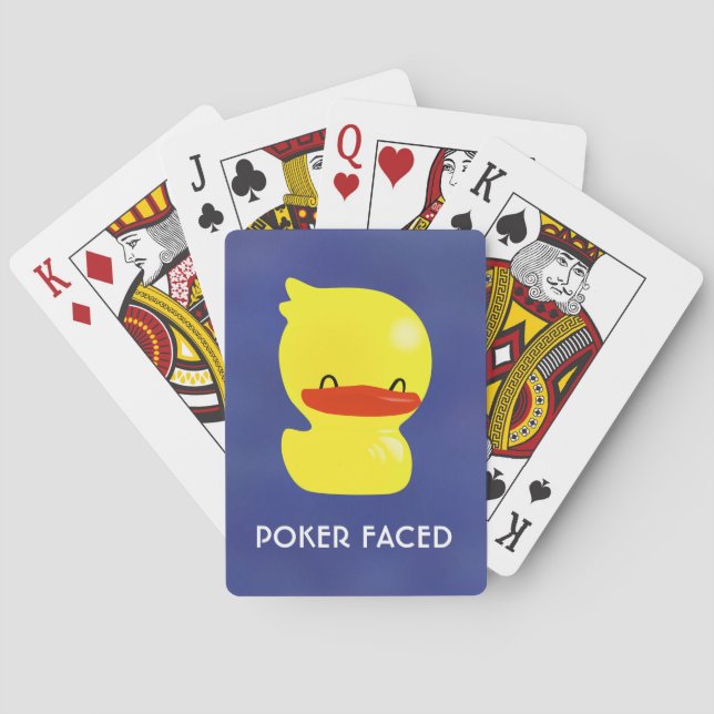 Super Niedlicher Poker gegenüber Ducky Playing Car Spielkarten (Rückseite)