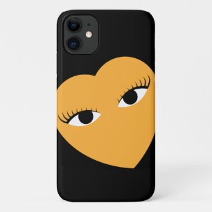 Super Niedliches Herz mit Augen Case-Mate iPhone Hülle