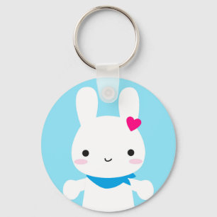 Super niedliches Kawaii Häschen Schlüsselanhänger