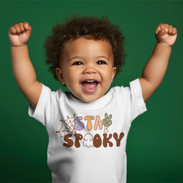 Super Niedliches KinderHalloween "Bleibe Spooky" B Baby T-shirt