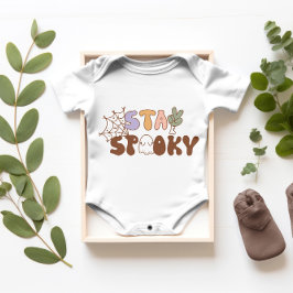 Super Niedliches KinderHalloween "Bleibe Spooky" Baby Strampler