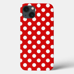 Super niedliches weißes und rotes iPhone 13 hülle