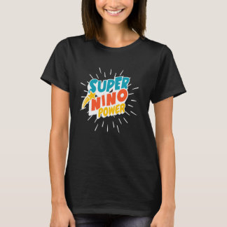 Super Nino Power Padrino Spanischer Pate Lustiger  T-Shirt