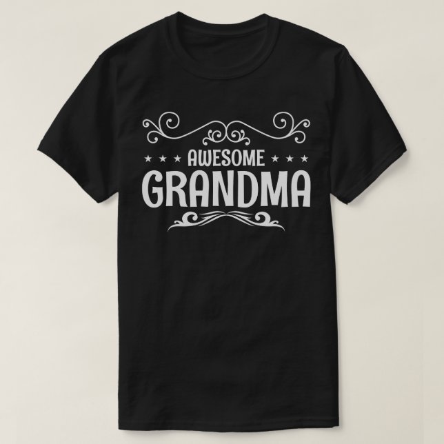 Super Nonna Niece Grandson Geschenk Beste Großmutt T-Shirt (Design vorne)