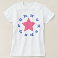 SUPER NURSE | Navy Blue Star Women's Basic T - Shi