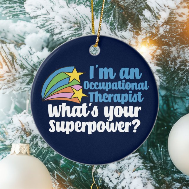 Super Occupational Therapeutic Niedlich OT Keramik Ornament (Von Creator hochgeladen)