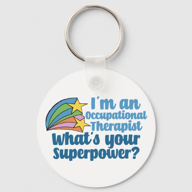 Super Occupational Therapeutic Niedlich OT Schlüsselanhänger (Vorderseite)