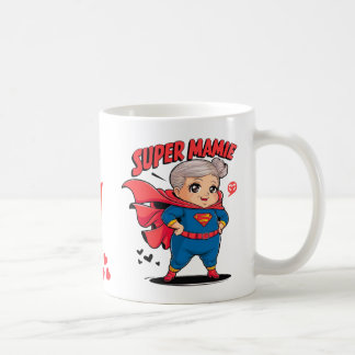 Super Oma 1 Liebesnachricht für Mami Kaffeetasse