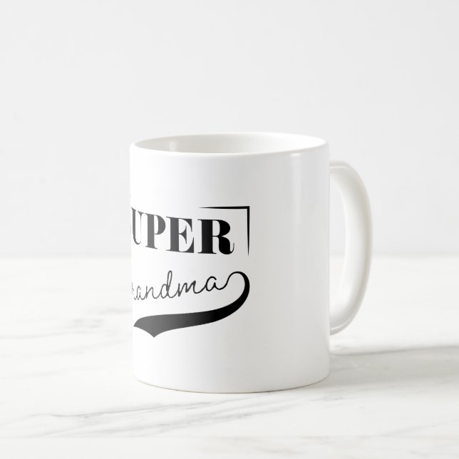 Super Oma Kaffeetasse (VorderseiteRechts)