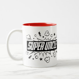 Super Onkel Zweifarbige Tasse