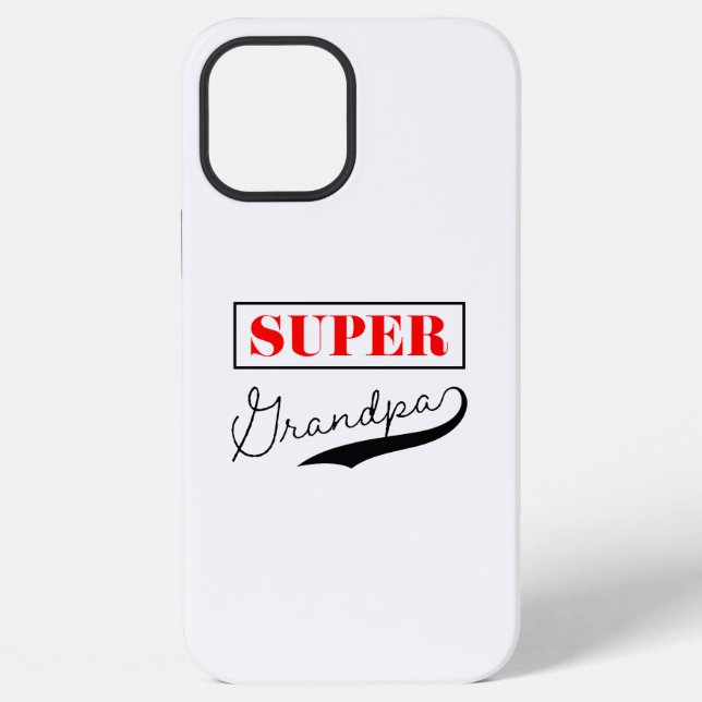 Super Opa iPhone 12 Pro Max Hülle (Rückseite)