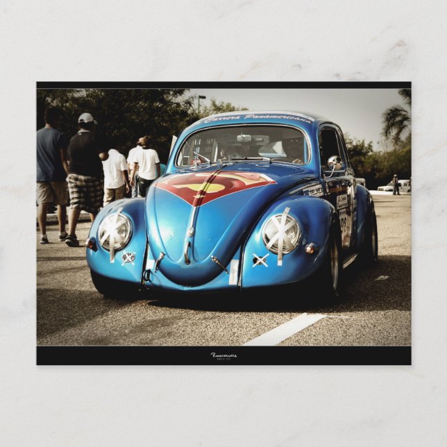 SUPER OVAL Postcard Postkarte (Vorderseite)