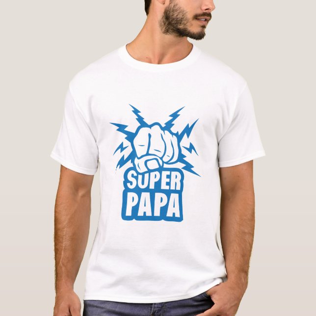 Super_Pag_Poing_Force_Eclair T-Shirt (Vorderseite)