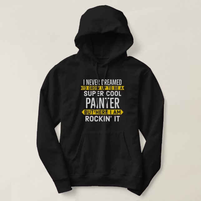 Super Painter für Malwerker Hoodie (Design vorne)