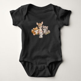 Super Panda Held — Süßer Kawaii fliegender Panda B Baby Strampler