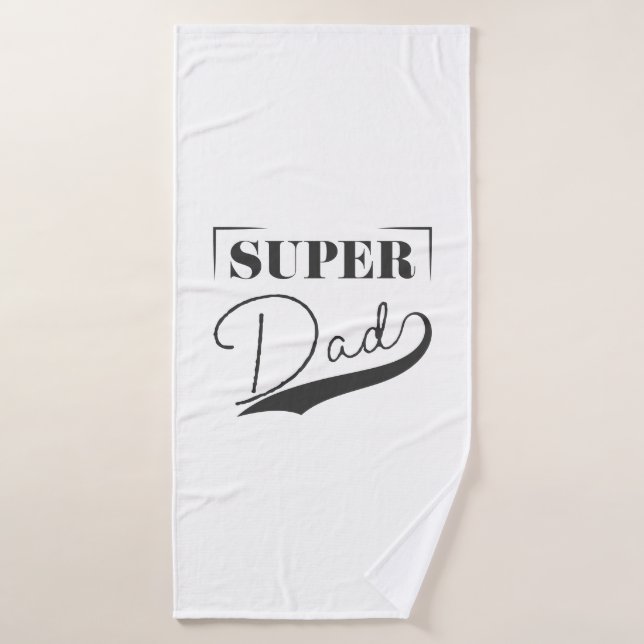 Super papa (Serviette de bain)