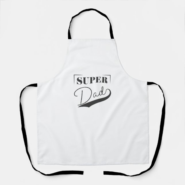 Super Papa Schürze (Vorderseite)