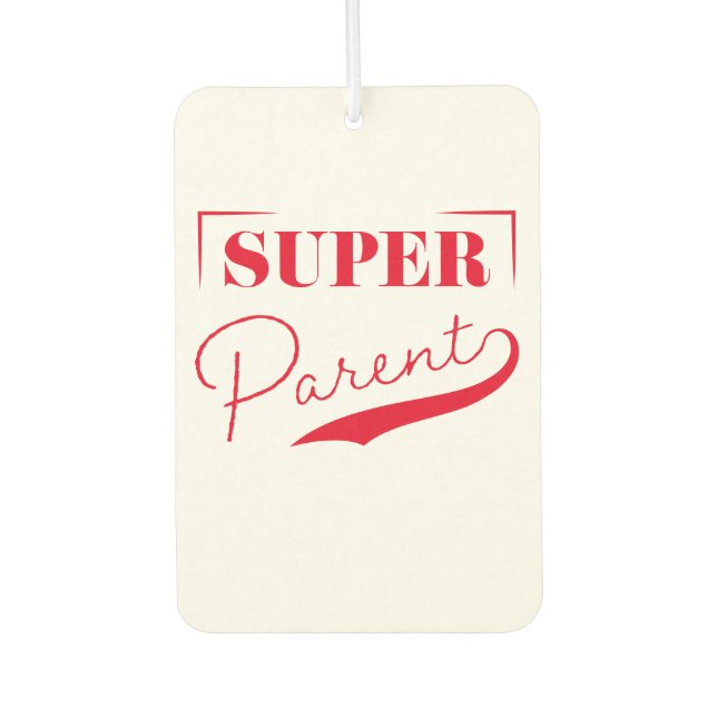 Super Parent Autolufterfrischer (Vorderseite)