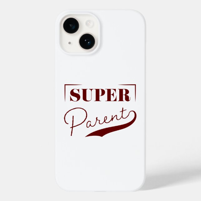 Super Parent Case-Mate iPhone 14 Hülle (Rückseite)