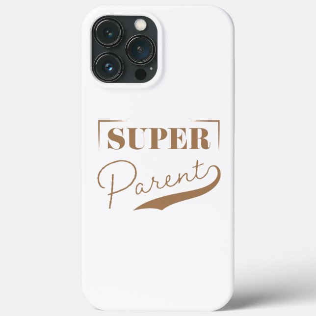 Super Parent Case-Mate iPhone Hülle (Rückseite)